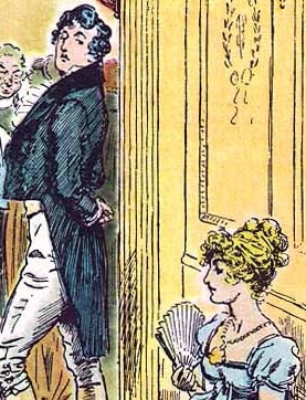 Mr Darcy and Elizabeth Bennet