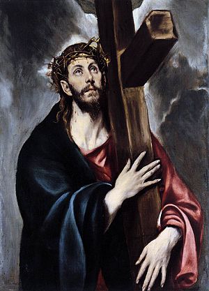 Cristo abrazado a la cruz El Greco