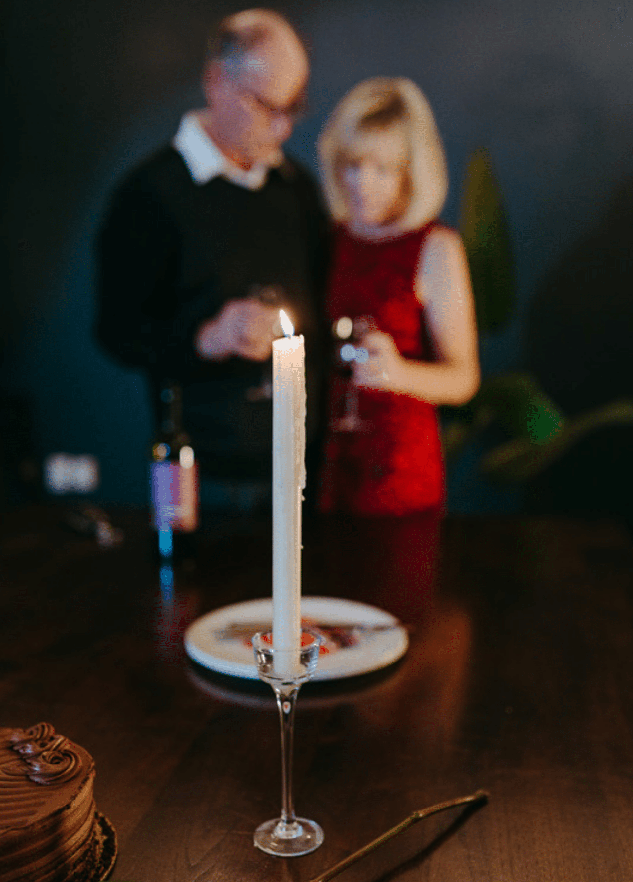 Couple candle