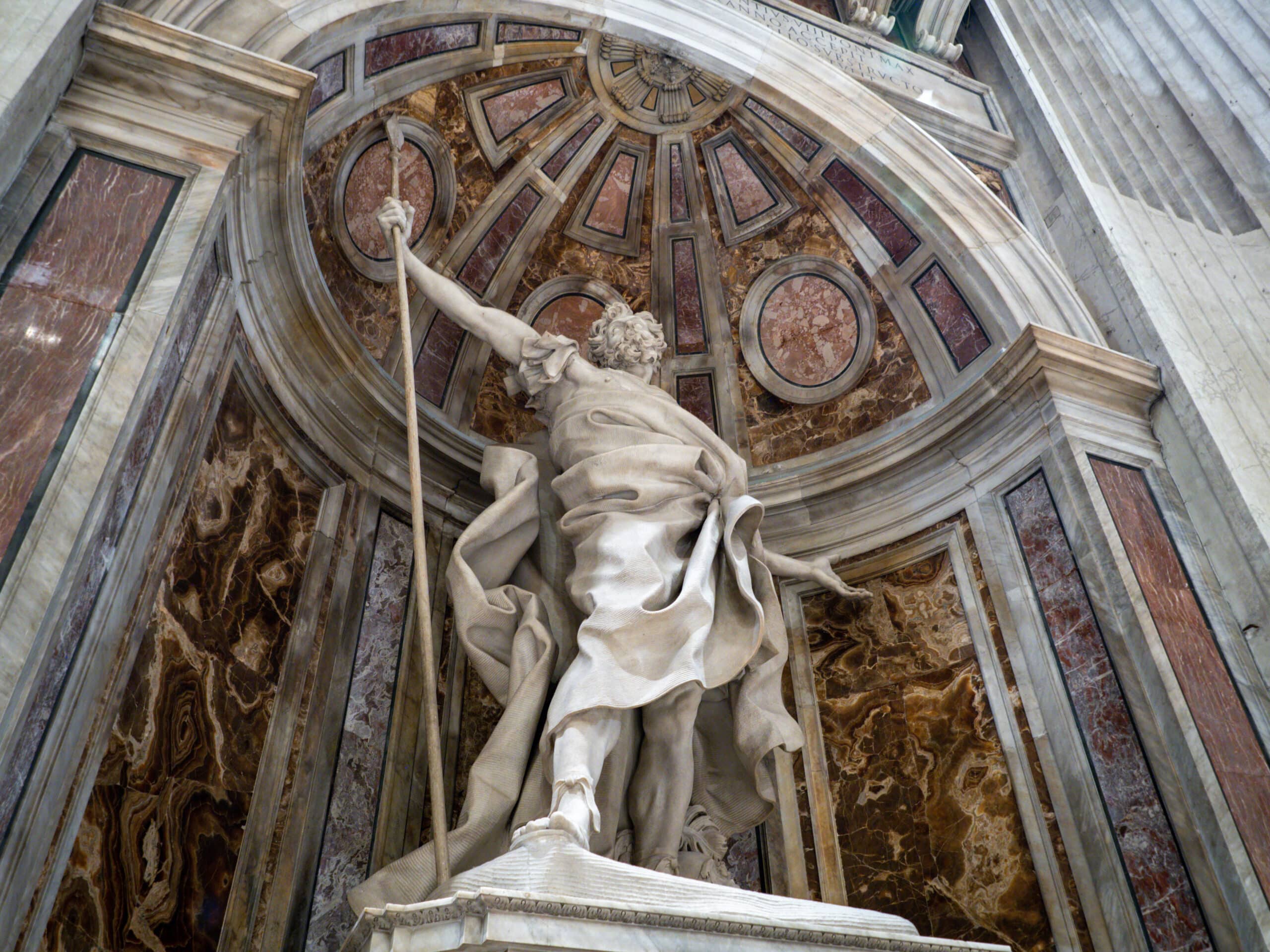 Statue of Longinus in the Vatican City